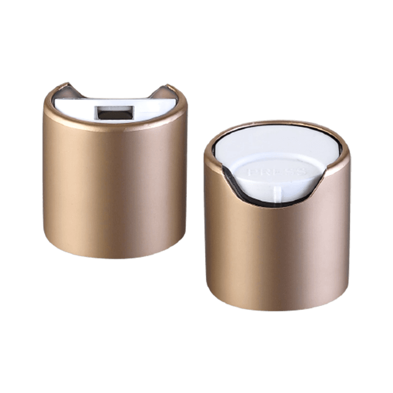 Capac superior disc din plastic din aur roz